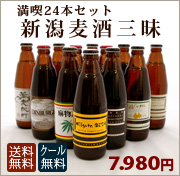 【送料無料】新潟麦酒24本セット
